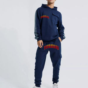 Chándal cortavientos personalizado, venta al por mayor, conjunto de joggers informales 2025, superventas, chándal de otoño cortavientos de calle para hombre - Product Image 6