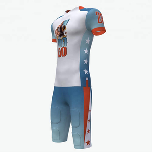 Uniforme de Fútbol Americano para Adultos, Nuevo Diseño de Manga Corta, Transpirable, de Alta Calidad, 100% Poliéster, Conjunto Personalizable a Precio de Fábrica - Product Image 2