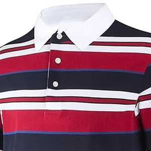 Polo personalizado de verano para hombre, camisa de sublimación, patrón sólido, manga corta, de Golf Polo, fábrica, venta al por mayor, camiseta personalizada - Product Image 2