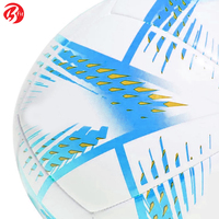 Produit le plus vendu ballons de football en cuir PU PVC imprimés personnalisés avec ballon de football taille officielle ballons de football PU pour adultes