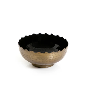 Bol de noix décoratif et attrayant en acier inoxydable poli brillant pour la maison hôtels bol à dessert de nourriture de fantaisie accessoire de table - Product Image 2