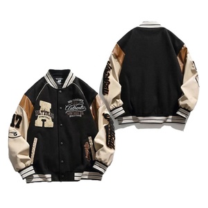 Patch brodé personnalisé épais avec initiales, style streetwear, design patchwork, lettre avant unisexe pour vêtements de baseball et universitaires, vente en gros - Product Image 3