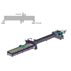 Scie à panneaux verticale de haute précision avec moteur, machine de découpe automatique de cadres de portes à longueur fixe/largeur fixe - Product Image 3
