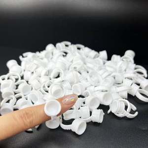 Precio al por mayor Soporte de anillo de micropigmento profesional Maquillaje desechable y permanente 100 piezas para herramientas de maquillaje - Product Image 4