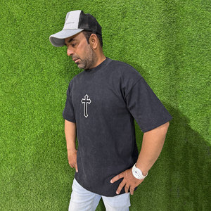 Nouveauté T-shirt léger en coton pour hommes et adultes, tissu tricoté confortable et ajusté, vente en ligne - Product Image 1