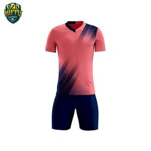 Camisetas y pantalones cortos de fútbol personalizados al por mayor, kits de uniformes de fútbol para equipos de secado rápido, poliéster, tallas para jóvenes y adultos - Product Image 6