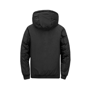 Fournisseur de vestes d'hiver matelassées en coton à col montant décontractées imperméables non tissées pour hommes de la rue principale - Product Image 2