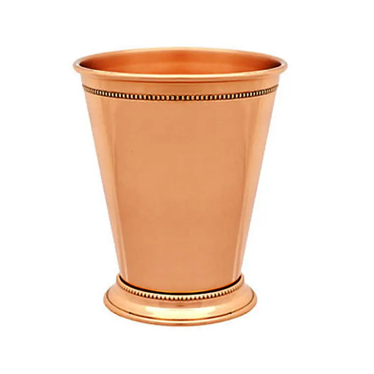 Luxe Design Metalen Julep Cup Rose Goud Kleur Mojito Julep Glas Gebruik Voor Feest En Hotel In Bulk