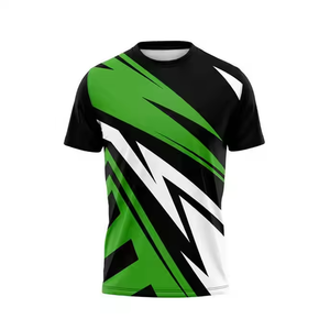 Vente en gros T-shirts pour hommes personnalisés quantité minimale de commande requises Impression couleur par sublimation bon marché T-shirts pour hommes Impression personnalisée pour hommes - Product Image 3