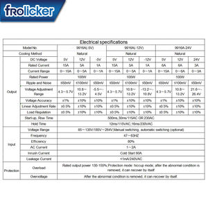 Fuente de Alimentación FRO FR-9916A-24 5V/12V/24V con Enchufe Estadounidense para Máquina de Juego de Grúa de Garras - Product Image 2
