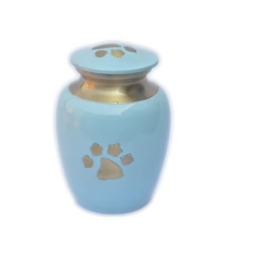 Urnas de Cremación para Adultos de Aluminio Esmaltado de Color Personalizado de Alta Calidad, Ecológicas, con Hermoso Grabado, Diseño Art Deco para el Hogar - Product Image 2