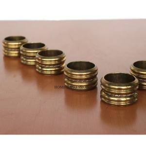 Anillos de Servilleta de Metal Modernos y Elegantes, Ecológicos, de Fabricantes Indios, para Uso en Interiores y Exteriores, Fiestas, Cocina, Mesa de Comedor, Regalos - Product Image 6