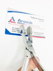 Pince d'extension de cheveux à micro-anneau professionnelle en acier inoxydable à pointe plate Style droit multifonctionnel Logo personnalisé pour cheveux Remy - Product Image 3