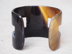 Brazaletes de Cuerno de Búfalo Natural, Joyería Artesanal de Cuerno de Búfalo - Product Image 2