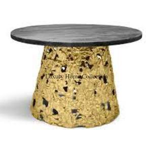 โต๊ะแฟนซีแบบด้านข้างและดื่มได้สำหรับตกแต่งในร่มร่มร่มทำด้วยมือดีไซน์แฟนซีเฉดสีโบราณ - Product Image 6