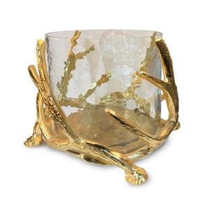 Venta caliente Diseño clásico Color personalizado y logotipo Linterna de coral grande Usos terminados en oro en la decoración del hogar - Product Image 6