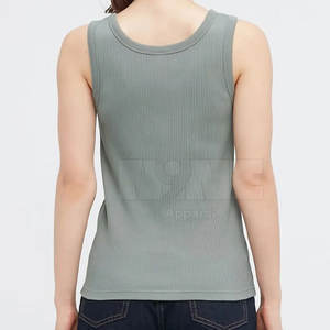 Débardeur pour femme au design tendance, respirant, séchage rapide, décontracté, en coton/polyester, couleur et logo personnalisés, service OEM de haute qualité pour - Product Image 3