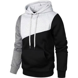 2025 personnalisé en gros Streetwear hommes sweats à capuche imprimer unisexe plaine de haute qualité coupe régulière 100% coton décontracté basics automne à capuche - Product Image 4