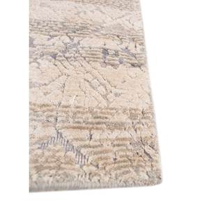 Tapis en laine, bambou et soie tissé à la main Konstrukt Blue HWB-5014, coton biologique, motif géométrique rectangulaire, tapis en jute pour la maison, pour le couloir - Product Image 4