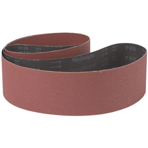 Sun Might R155 Bande abrasive en grain d'oxyde d'aluminium 3500x50mm Meulage du métal et du bois Ébavurage et polissage - Product Image 1