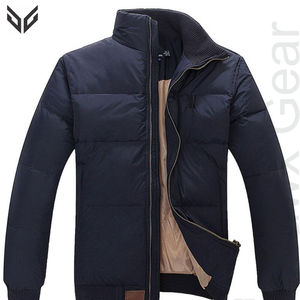 Veste pour hommes de haute qualité coupe ajustée et rembourrée pour l'hiver extérieur toile personnalisable tissu professionnel Style haute rue - Product Image 1