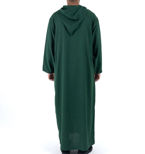 Haute qualité hommes jubahWholesale marocain jubbahThobe ensemble pour hommes vêtements islamiques pour hommes robe pour hommes chaud musulman mâle - Product Image 2