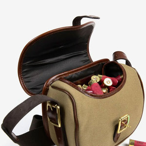 Bolsas de Almacenamiento de Cartuchos de Cuero Vacuno Genuino Personalizables OEM de KS ENTERPRISES, Accesorios de Caza para Exteriores - Product Image 5