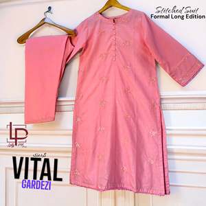 VITAL GARDEZI Salwar Kameez Édition Longue, Ensemble Long Cousu pour 2499 Rs/ - Product Image 2