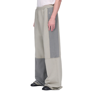 Pantalones Deportivos de Alta Calidad para Hombre, Cintura Elástica, Bloques de Color, Corte Holgado, Pierna Ancha, Largos hasta el Suelo, Personalizables con Paneles - Product Image 2