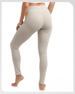 Leggings de yoga taille mi-haute sans couture pour femmes, contrôle du ventre, pantalon de sport non transparent, 100% polyester, antibactérien, respirant - Product Image 4