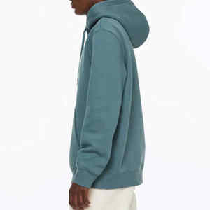 Pull à capuche en polyester surdimensionné personnalisable pour hommes, mode d'hiver avec poche kangourou Logo OEM Hoodies & Sweatshirts - Product Image 5