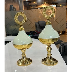 โหลโลหะทรงโถสำหรับตกแต่งบ้านและงานรื่นเริงทำจากโลหะ AG ทรงยุโรป - Product Image 2
