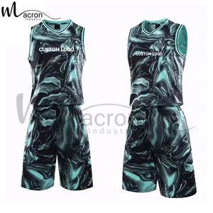 Uniforme de Baloncesto Sublimado Personalizado de Diseño Clásico, Proveedor de Alta Calidad, Último Estilo en Camisetas y Pantalones Cortos de Baloncesto - Product Image 5