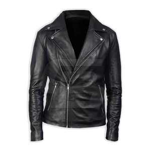 Veste en cuir personnalisée à la mode pour hommes au meilleur prix Veste en cuir à la mode fabriquée au Pakistan à vendre - Product Image 1