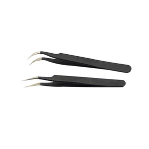 Nouveau style de pince à épiler d'extension de cils personnalisée en gros Matériau en acier inoxydable d'approvisionnement direct en usine - Product Image 1