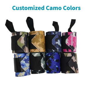 Vente flash Heaven Earth Custom pour Closure, bandes de poignet de sport 100% coton, couleur camouflage, soutien du poignet pour la musculation, entraînement - Product Image 2
