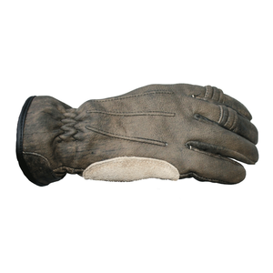 Men's Vintage Style Cruiser Riding Motorcycle Brown leather gloves Motorcycle Auto Racing Wear Leather Gloves For Men - Product Image 4