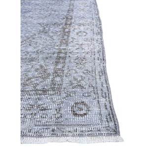 Alfombra de Lana Anudada a Mano Estilo Vintage, Azul, Grande, con Medallón, para el Hogar, Pasillo, Rectangular, Diseño Abstracto, Pae-637, Alfombra para Sala de Estar - Product Image 4