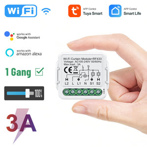 Módulo de Cortina Inteligente Tuya Wi-Fi de 1 Canal, Sin RF, AC100-240V, Control por Aplicación y Voz para Motor de Persiana Enrollable PST-C01, de Fábrica China - Product Image 2