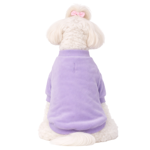 Lavender Fleece <b>Dog</b> Sweatshirt Soft Cozy Pullover for Small <b>Dogs</b> Warm Lightweight Pet Apparel for Everyday Wear - Product Image 2