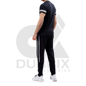 Conjunto de chándal de media manga para hombre para correr y hacer deporte al por mayor personalizado para hombre nuevo estilo chándal de alta calidad - Product Image 3