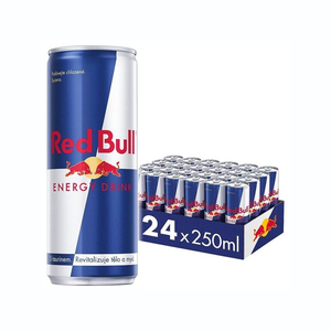 Oferta de Descuento, Bebida Energética Red Bull Original de 250 ml, Lista para Exportar a Bélgica, 24 Meses de Caducidad - Product Image 1
