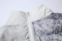Veste de sport pour homme, style streetwear, coupe-vent, doublure en polaire, avec logo personnalisable sur le devant, idéale pour l'hiver
