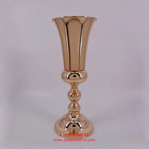 El último florero decorativo de Metal, florero fundido a mano para decoración de boda, florero de Metal de Venta caliente - Product Image 6