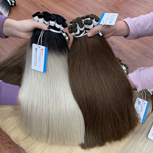 Extensiones de cabello humano virgen grueso y suave de la mejor calidad al por mayor - Product Image 1