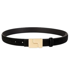 Cinturón de Vestir para Hombre con Hebilla Automática Ajustable de 1 3/8" de Cuero Premium y Fácil Ajuste - Product Image 1