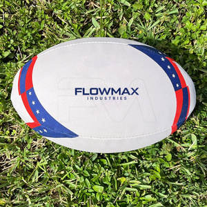 ลูกบอลรักบี้แบบนิ่มสำหรับทำจากหนังสินค้าตรงจากโรงงานสั่งทำสีได้ - Product Image 4