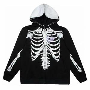 Sudadera con Capucha Completa de Forro Polar Ecológico para Hombre, Nueva Colección 2023, Venta al por Mayor, Alta Calidad, Personalizable, de Algodón y Poliéster - Product Image 1