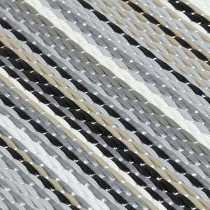 Outdoor Reversible Woven Carpet Modern Abstract <b>Rainbow</b> <b>Rug</b> for Camping Door Bathroom Washable Grey - Product Image 2