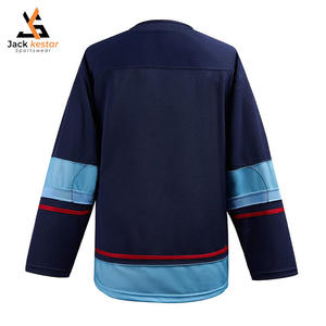 Maillots de hockey sur glace de qualité supérieure, uniques, coupe ample, sur mesure, en sergé, uniformes de hockey sur glace pour hommes, vente en gros - Product Image 6